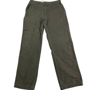 Carhartt B175 DMS Dungaree Fit Mens Work Pants Khaki 36x32 Cotton